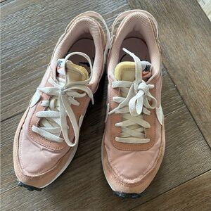 Nike Women's Blush Pink Waffle Sneakers